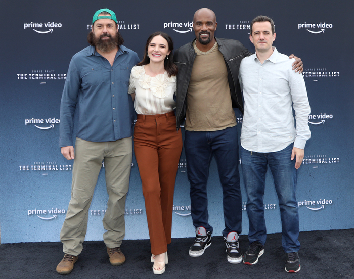 The cast of Terminal List Attend LA Fleet Week