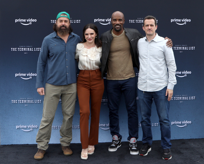 The cast of Terminal List Attend LA Fleet Week