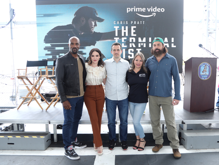 The cast of Terminal List Attend LA Fleet Week