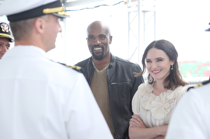 The cast of Terminal List Attend LA Fleet Week